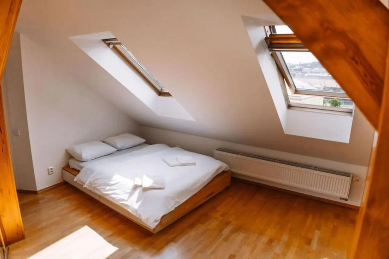 Apartment Central Riverside Duplex Loft Prag